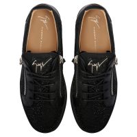 FRANKIE MONOGRAM - black - Low-top sneakers